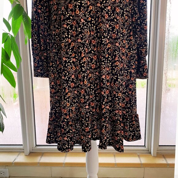 Kaileigh Pamela Knit Faux Wrap Dress, Size 2X - Picture 14 of 14